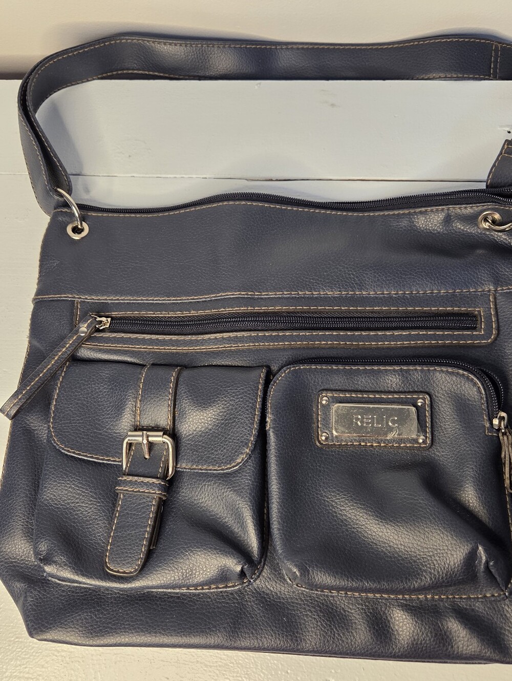 Relic Purse In Navy Blue